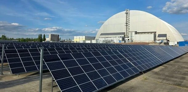 На майданчику Чорнобильської АЕС введено в експлуатацію нову СЕС